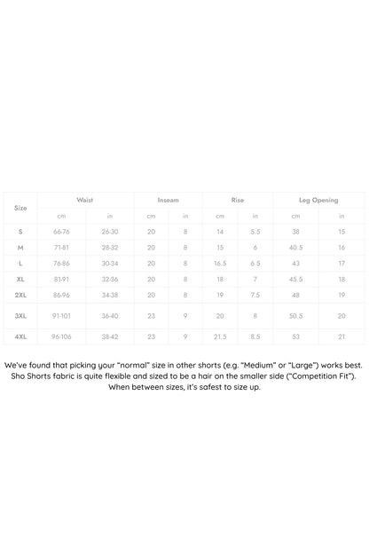 Odd Objects Sho Shorts - Haynes Strength Collab