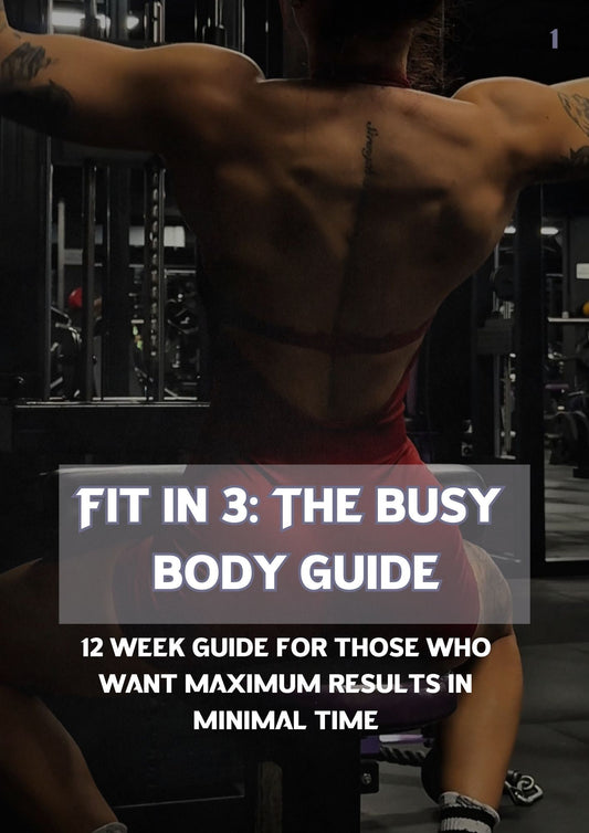 Fit in 3: The Busy Body Guide - DAISYLIFTSUK